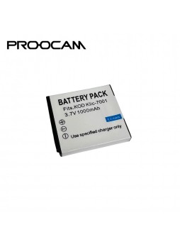 Proocam KLIC-7001 Battery for KODAK M341 M340 M320 M1073 V550 V570